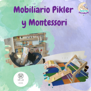 Mobiliario Pikler y Montessori